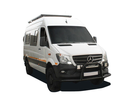 Mercedes-Benz Sprinter 144/170" / L2/L3 / MWB/LWB Wheelbase w/OEM Tracks (2006-Current) Slimline II Roof Rack Kit / Tall"