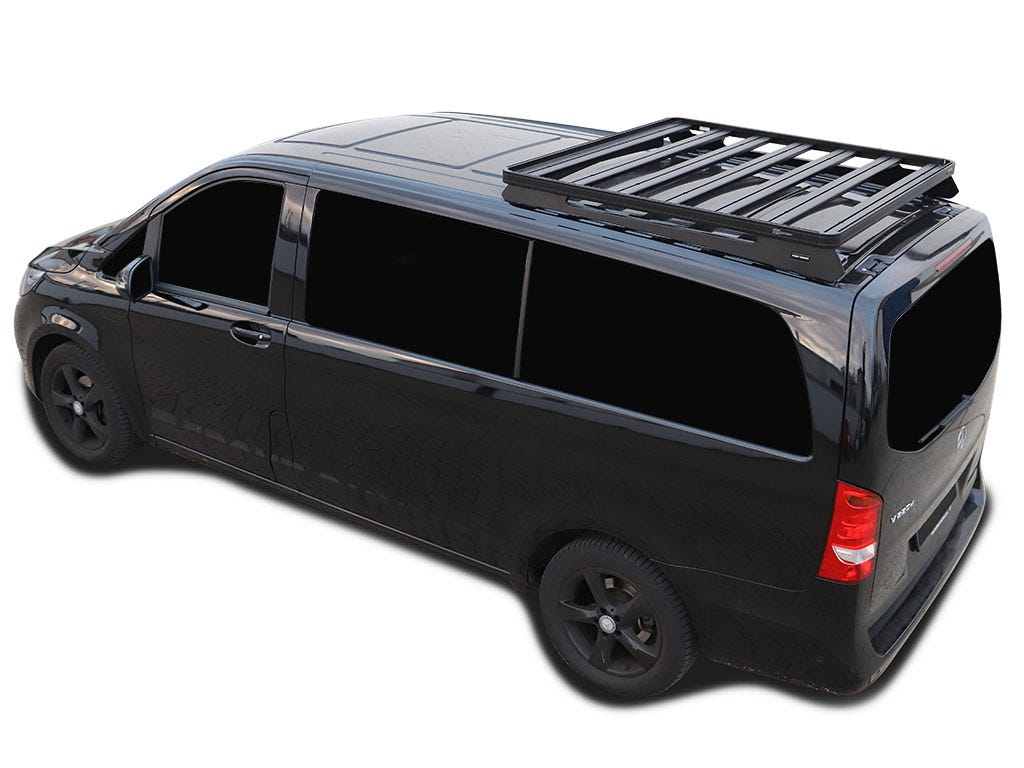 Mercedes-Benz V-Class XLWB (2014-Current) Slimline II 1/2 Roof Rack Kit