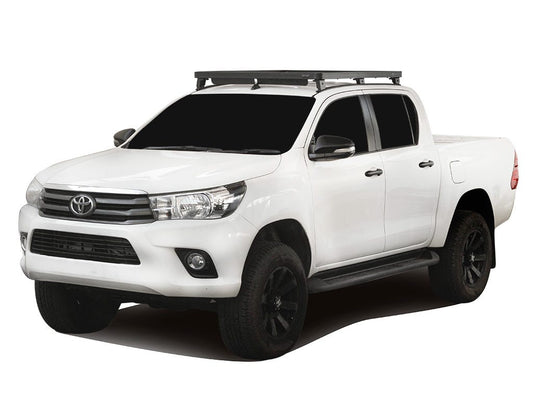 Toyota Hilux Revo DC (2016-Current) Track & Feet Slimline II Roof Rack Kit