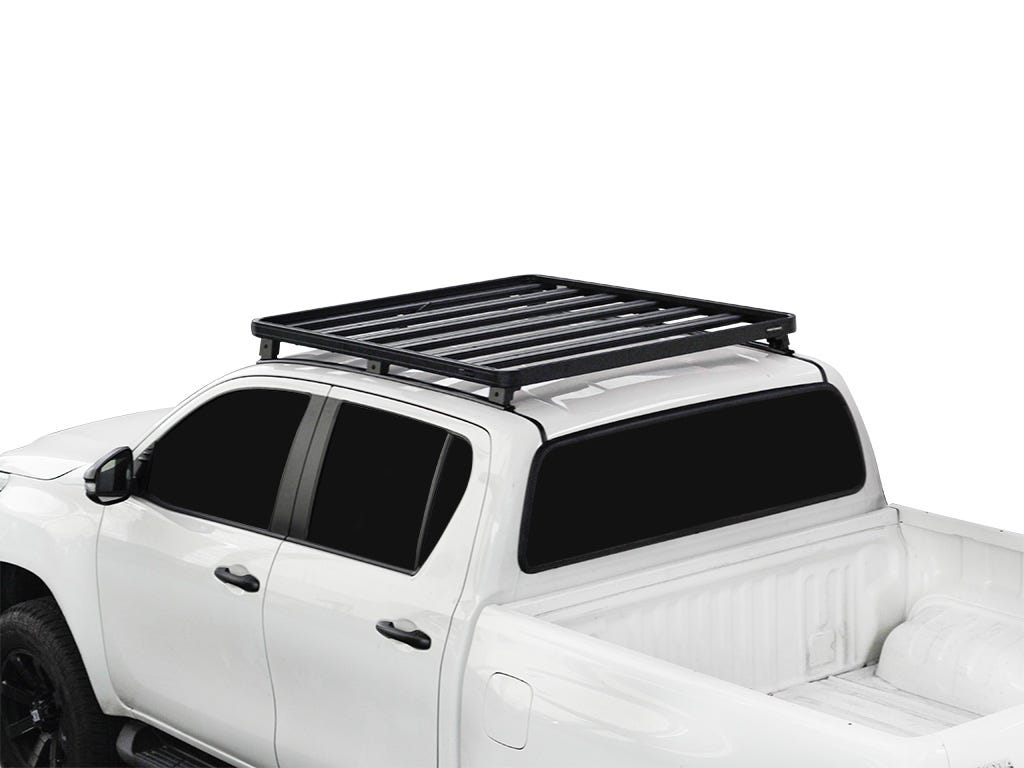 Toyota Hilux Revo DC (2016-Current) Track & Feet Slimline II Roof Rack Kit