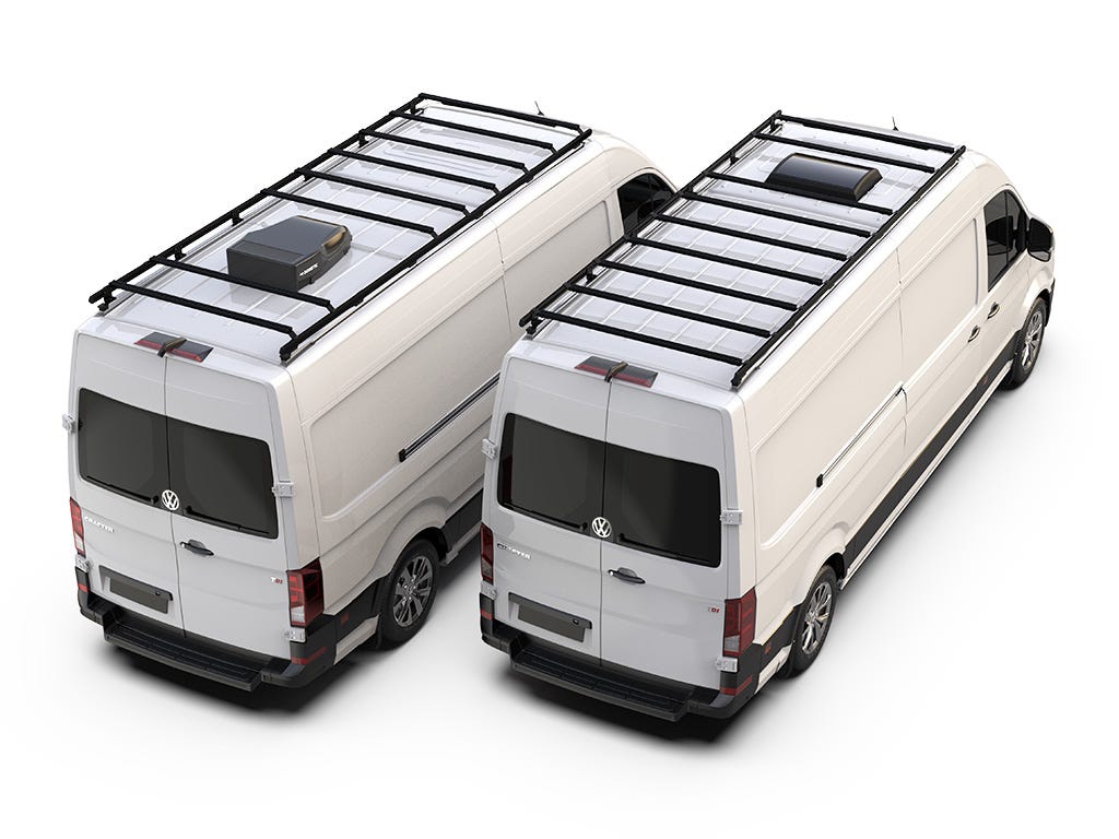 Volkswagen Crafter (L4H2/ MWB/OEM Track) (2017-Current) Slimpro Van Rack Kit