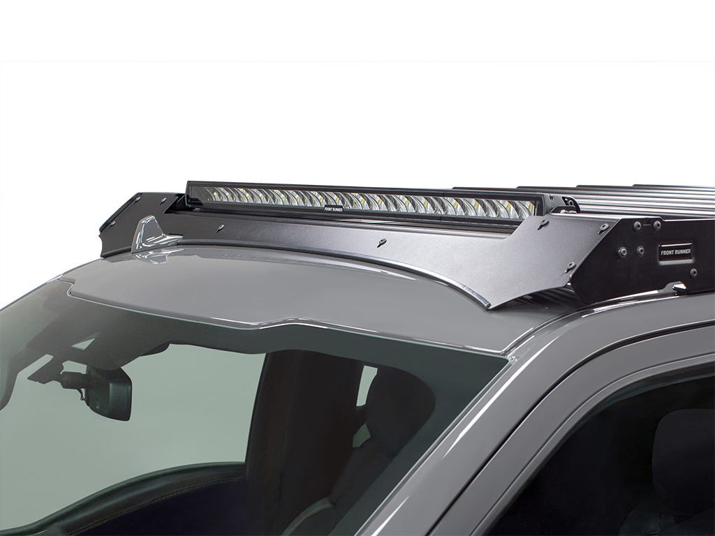 Ford F-150 Crew Cab w/ Sunroof (2015-2020) Slimsport Rack 40 Light Bar Wind Fairing"